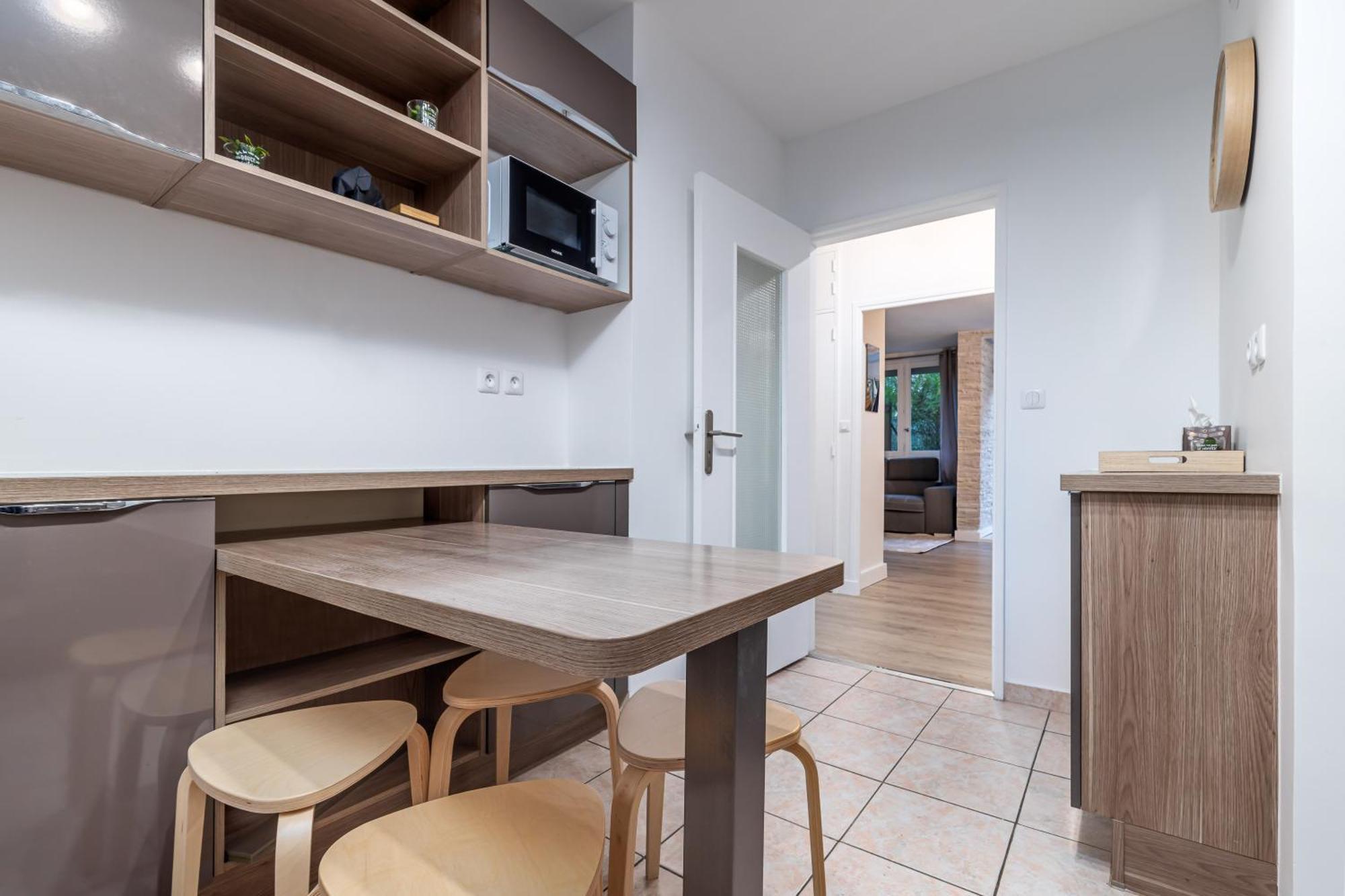 Ferienwohnung Oasis Urbaine For 8 Near To Paris Villejuif Exterior foto