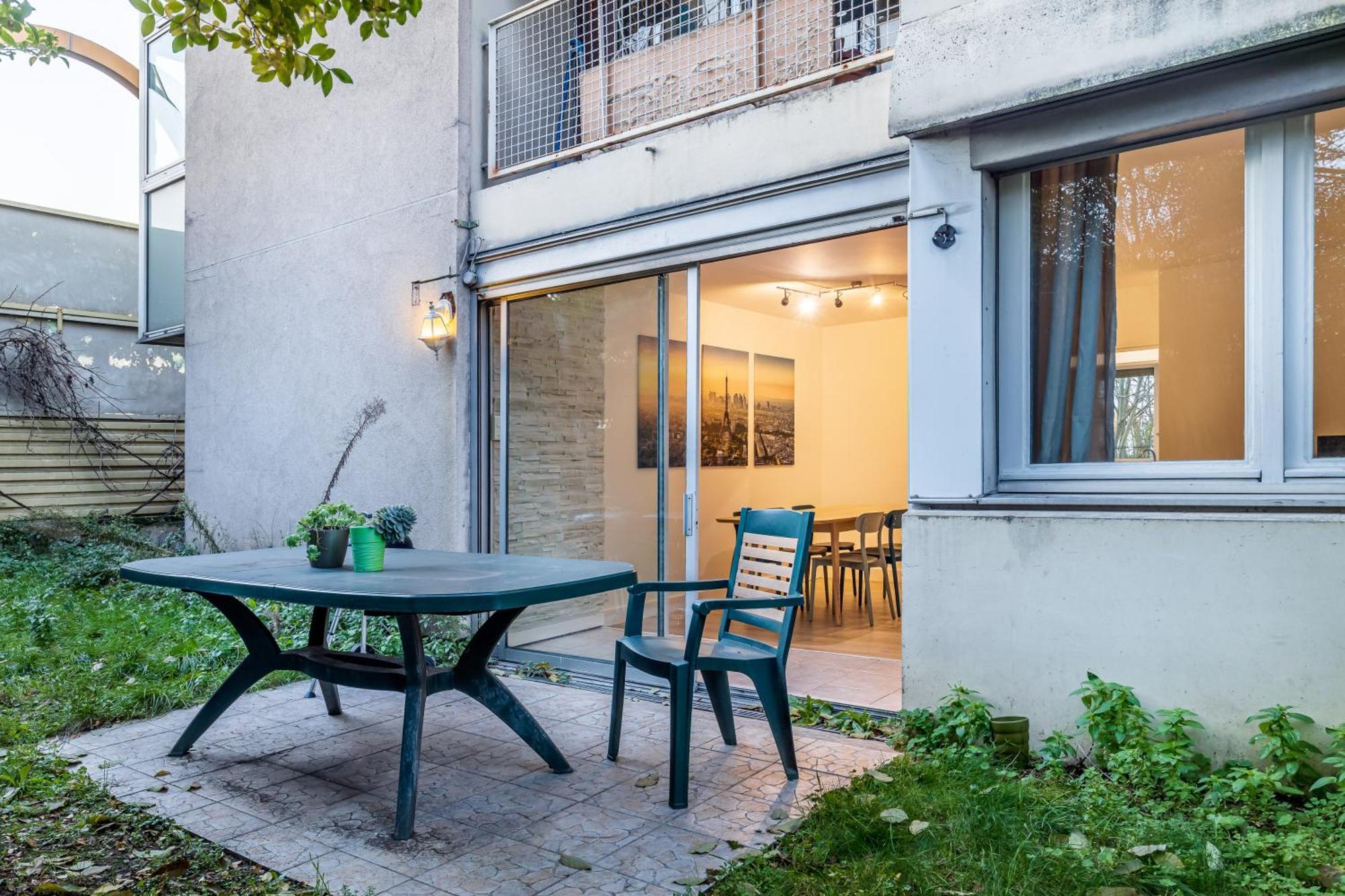 Ferienwohnung Oasis Urbaine For 8 Near To Paris Villejuif Exterior foto